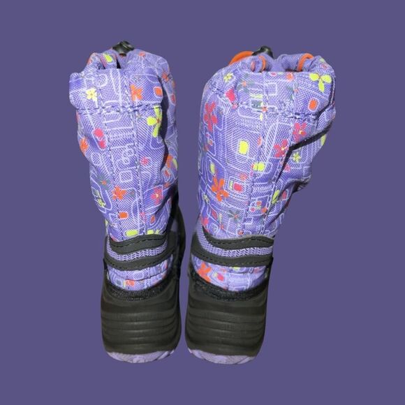 Kamik Toddler Girl's Snowbank 2 Boot Lavender Size 10 - Picture 3 of 6